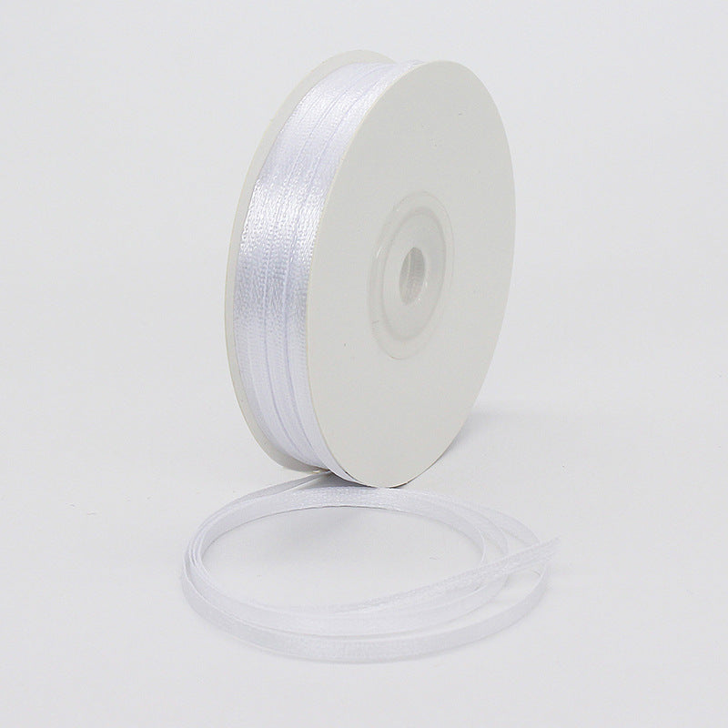 0.3cm Double-Sided Polyester Ribbon - Multiple Colors Available