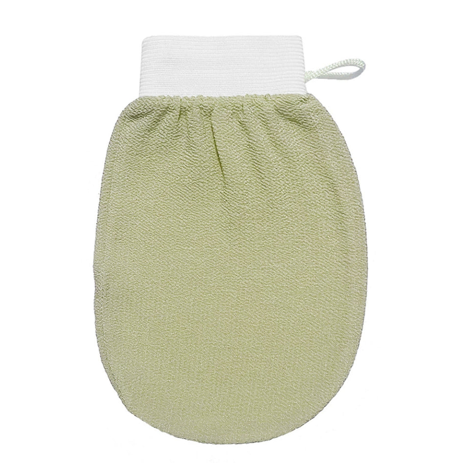 Exfoliating Shower Glove Set for Body Scrubbing and Tanning Prep - Reusable Loofah Mitts
