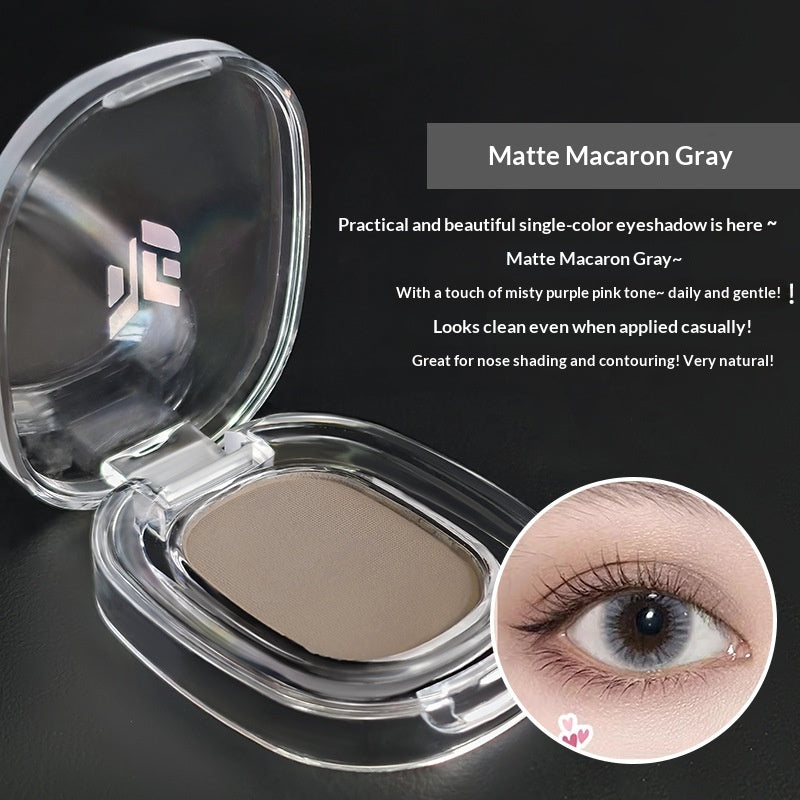 Matte Eyeshadow Palette - Solid Color, Low Saturation, Girly Style
