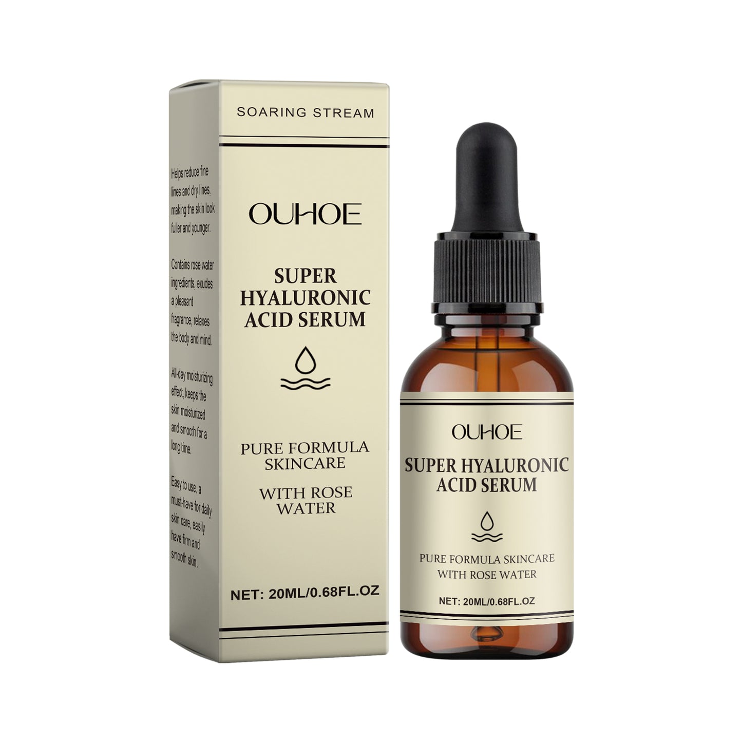 Firming Facial Essence Serum with Collagen & Peptides - 20ml
