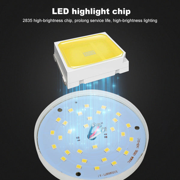 R70 LED Rechargeable Emergency Floodlight Bulb with Hook - 130x70mm