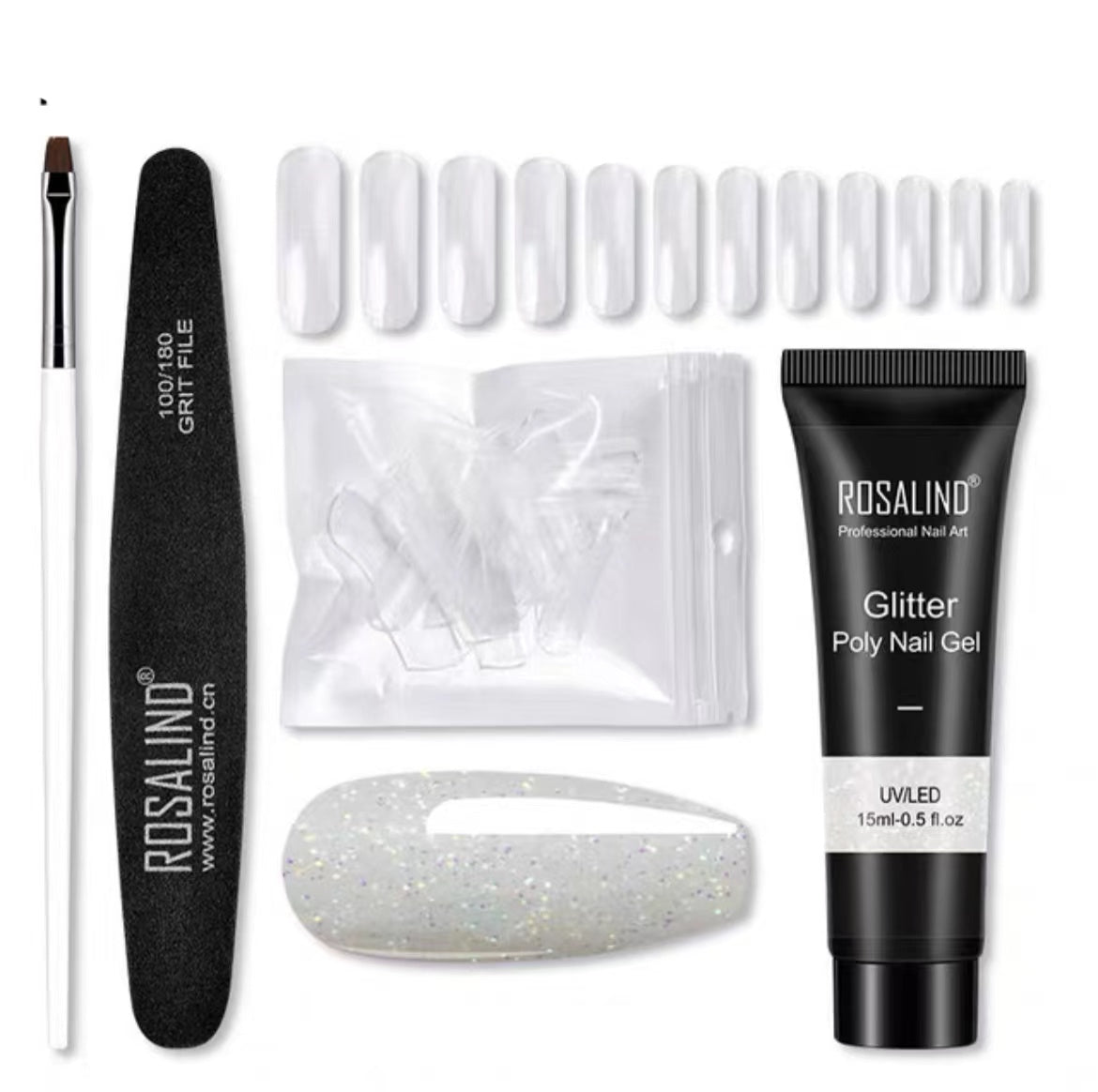 Poly Nail Gel Extension Kit for Manicure