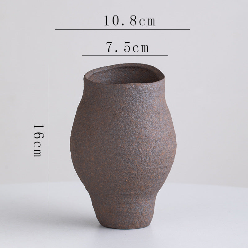 Ceramic Vase for Flower Arrangements Hydroponics Home Decor