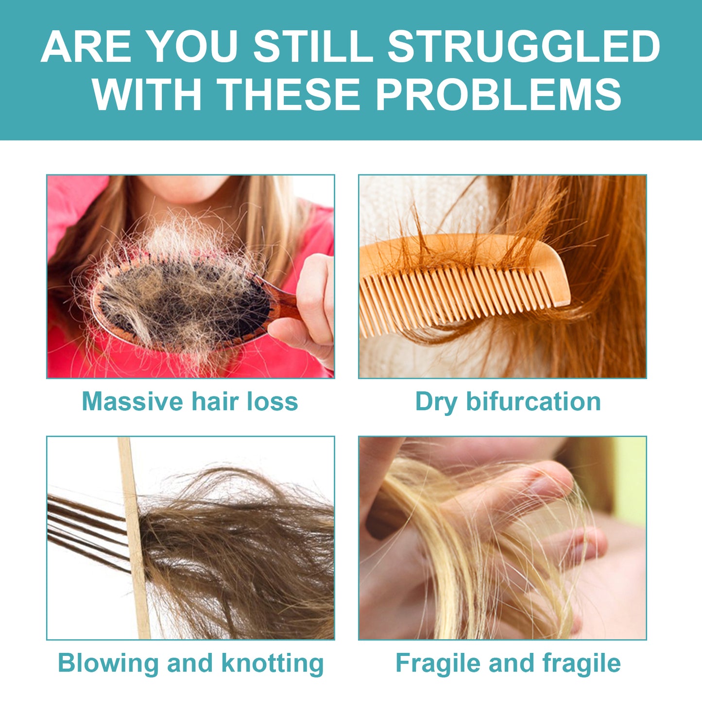 Hair Straightening Mousse - Smoothing & Repair Treatment for Frizzy Hair