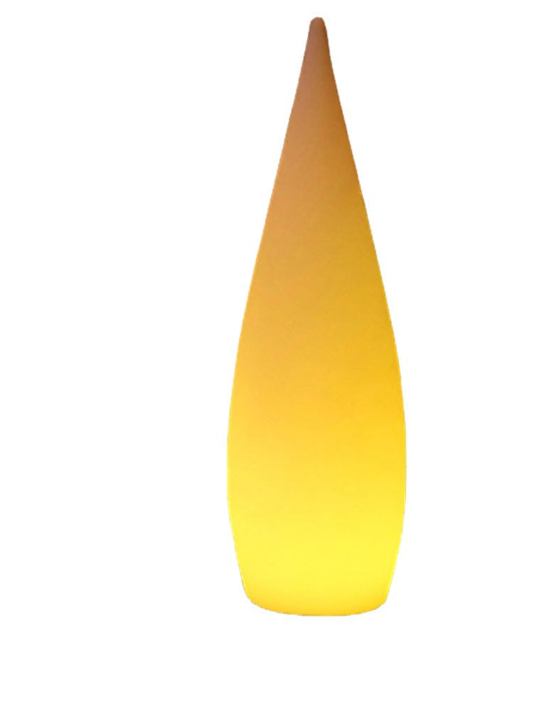 Outdoor Waterproof Solar Floor Lamp with Drip Water Drop Design - Garden & Pathway Lighting