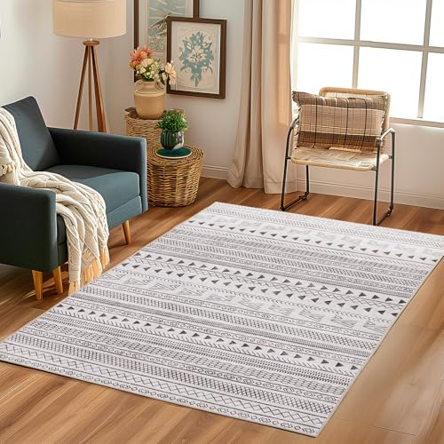 Wear-Resistant, Anti-Slip Area Carpet - Machine Washable