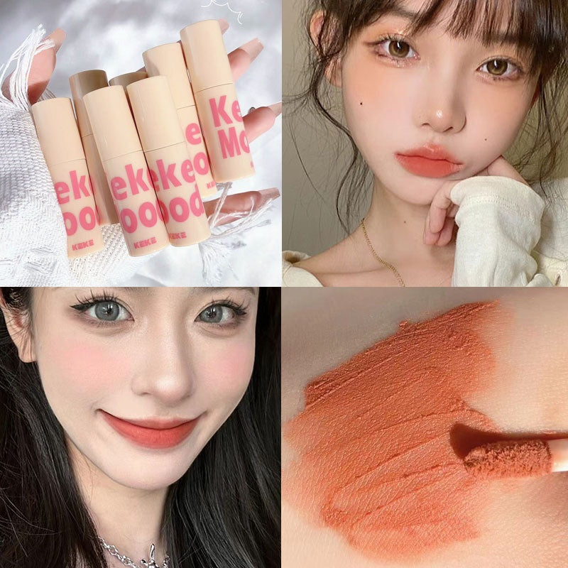 Velvet Lip Gloss - Matte Finish, Long-lasting, Nonstick Lip Makeup