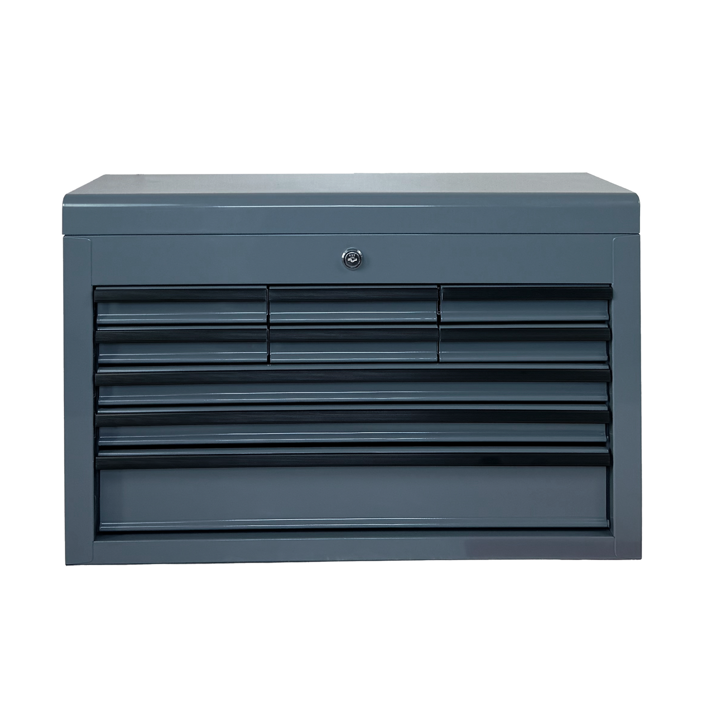 Heavy Duty Metal Tool Box 24 Inch with 9 Drawers & Locking System – Portable Steel Storage Chest