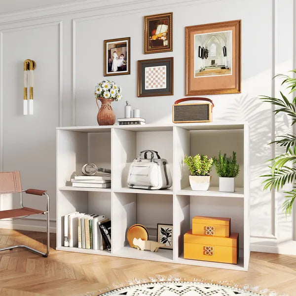 Cube Storage Organizer - Open Bookshelf With Removable Back Panels,