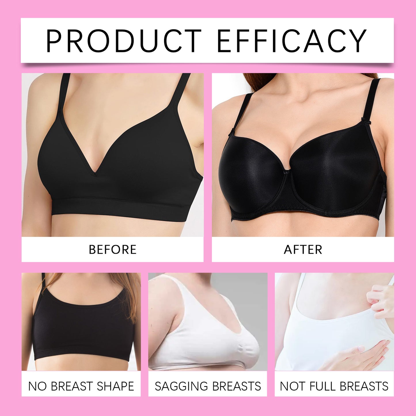 Breast Firming & Plumping Massage Cream - Vitamin E & Soy Protein Bust Lotion