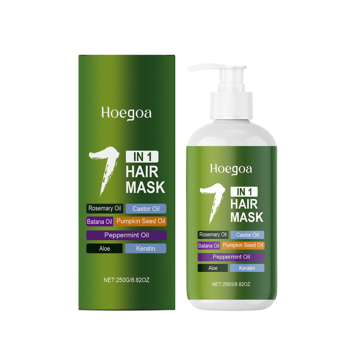 Moisturizing Hair Mask 250g - Hydrating Nourishing Deep Treatment