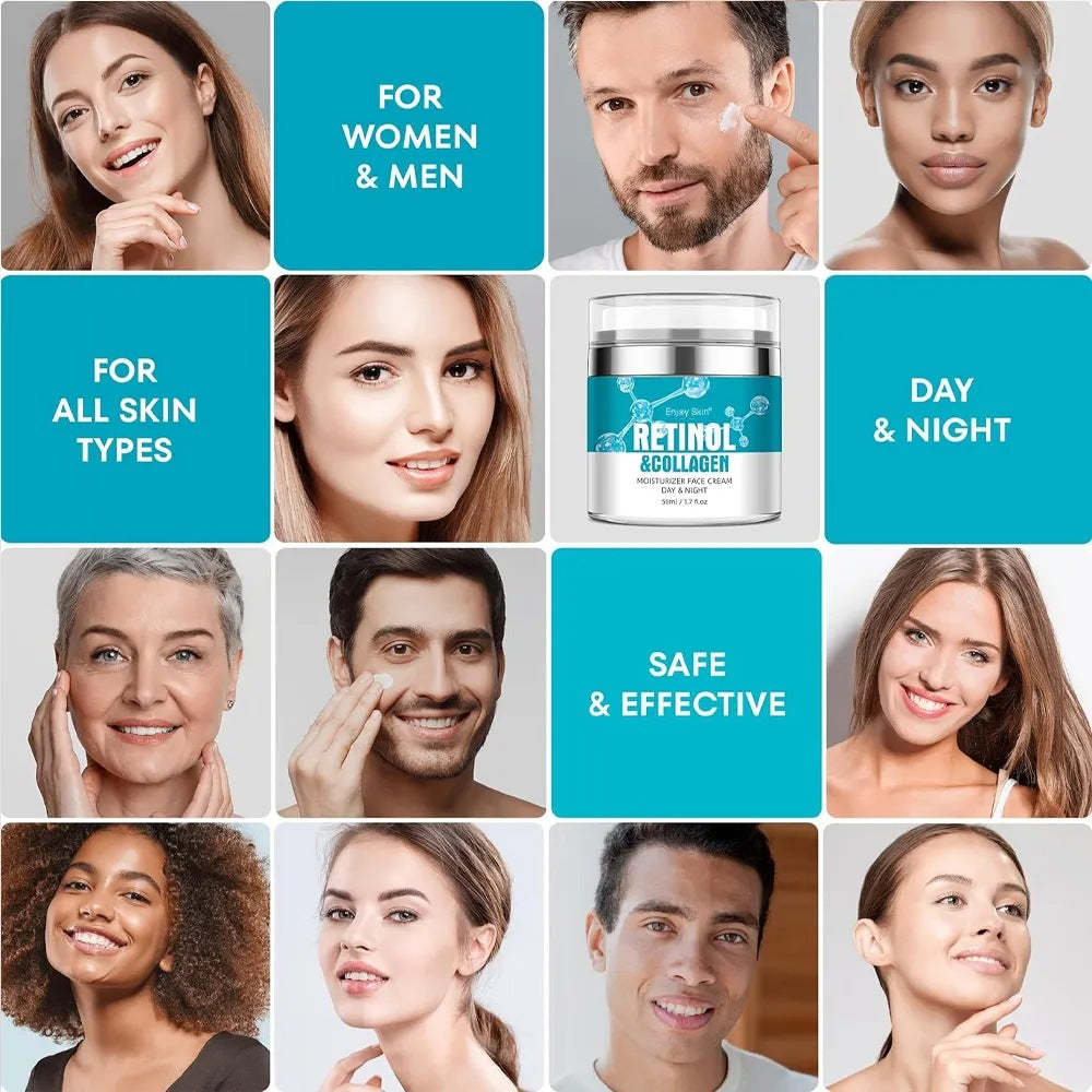 Hydrating Collagen Face Cream for Acne & Skin Brightening 50ml