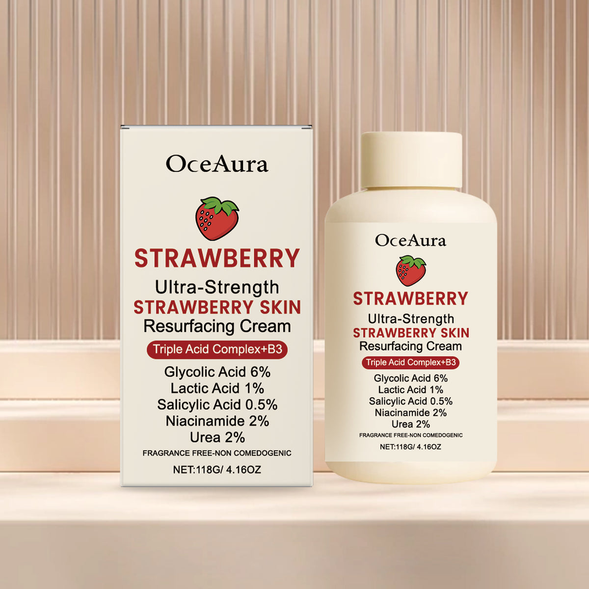 Strawberry Skin Rejuvenation Moisturizing Cream 118g