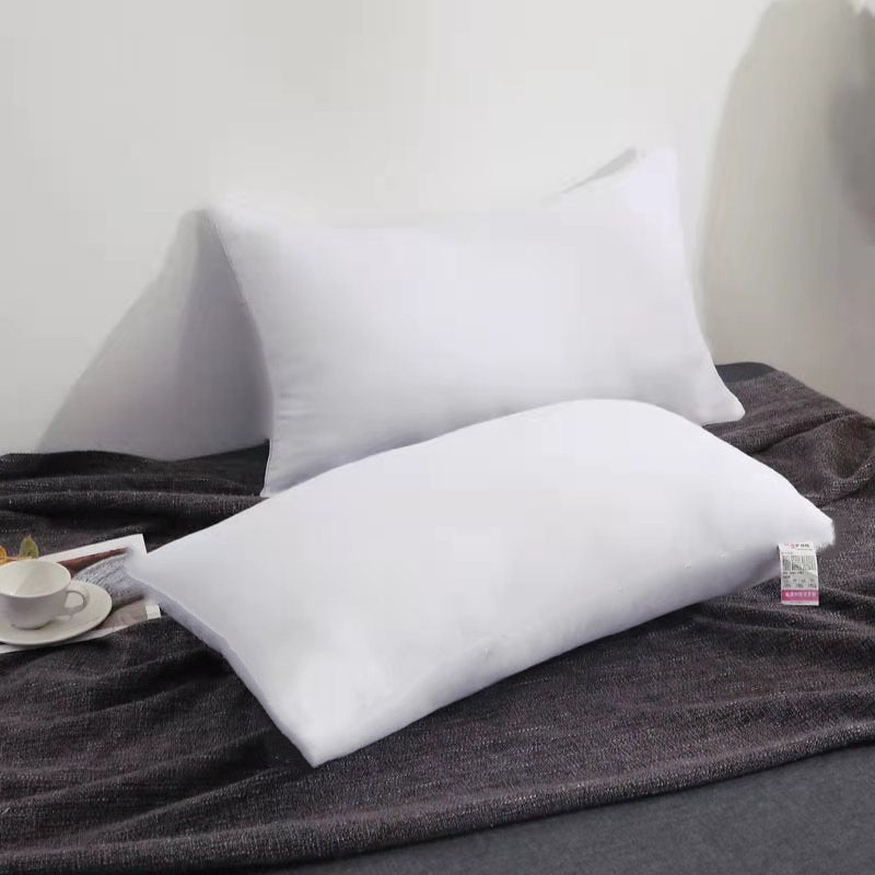 Single White Pillow Insert for Dorm Rooms - Multiple Sizes & Quantities