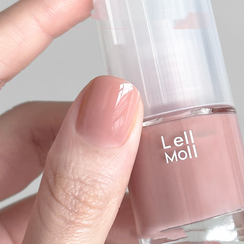 Water-Based Tearable Nail Polish - Quick-Drying & Odor-Free Formula