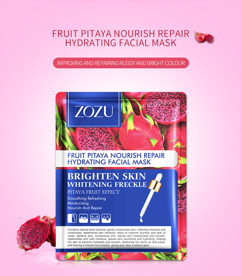 Fruit Flavor Hydrating Facial Mask for All Skin Types - Nourishing Skin Care