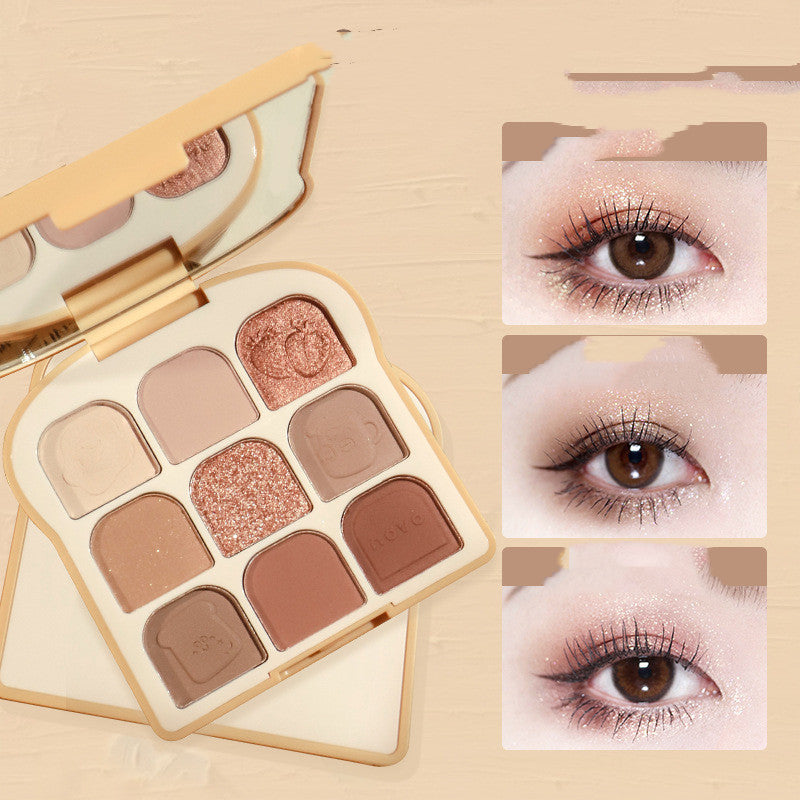 Nine-Color Eyeshadow Palette All-in-One Makeup Set for Eyes - CJ