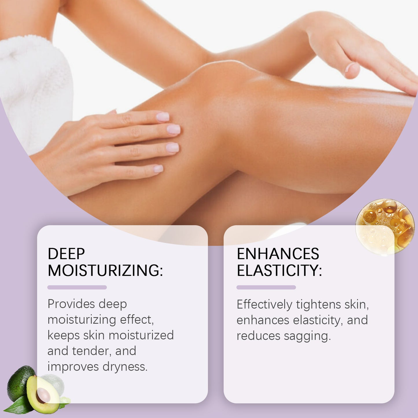 Moisturizing Body Oil with Shea Butter & Vitamin E - 100ml