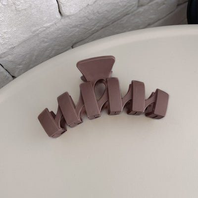 Women's Large Frosted Hair Clip