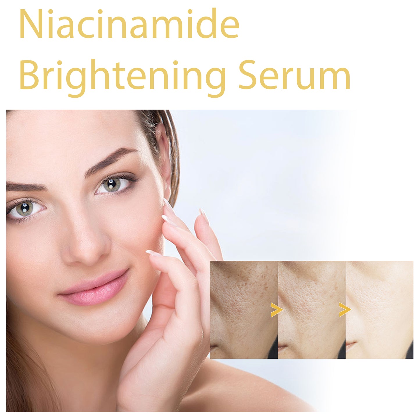 Niacinamide Brightening Serum - Hydrating Facial Treatment for Dark Spots