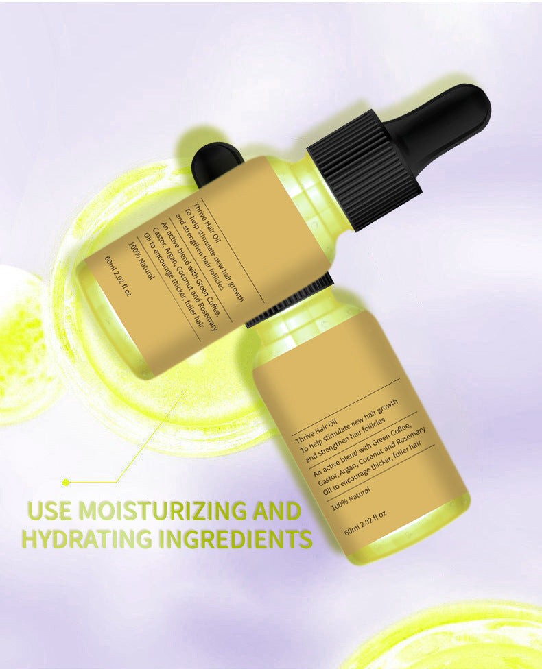 Hair Growth Oil with Coffee & Rosemary Extract - 60ml