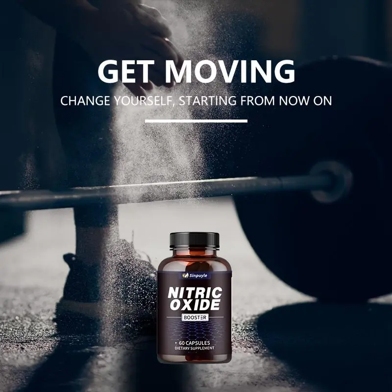 Nitric Oxide Endurance Boost Capsules - Pre-Workout Athletic Supplement