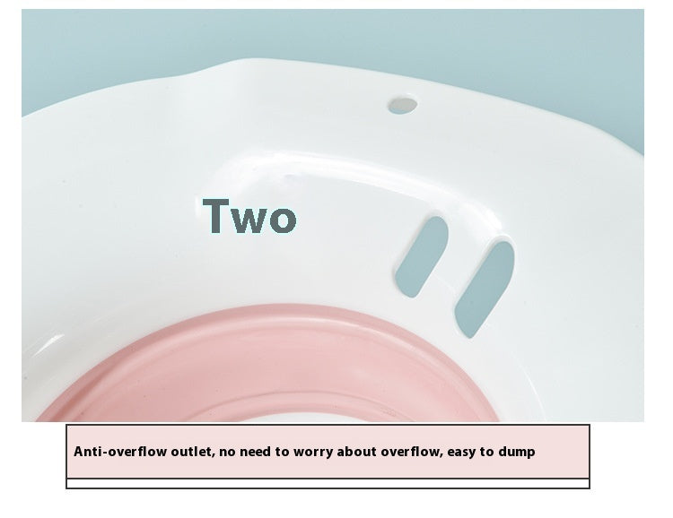 Foldable Bidet Basin for Maternity Care - Squat-Free Portable Bathroom Sink