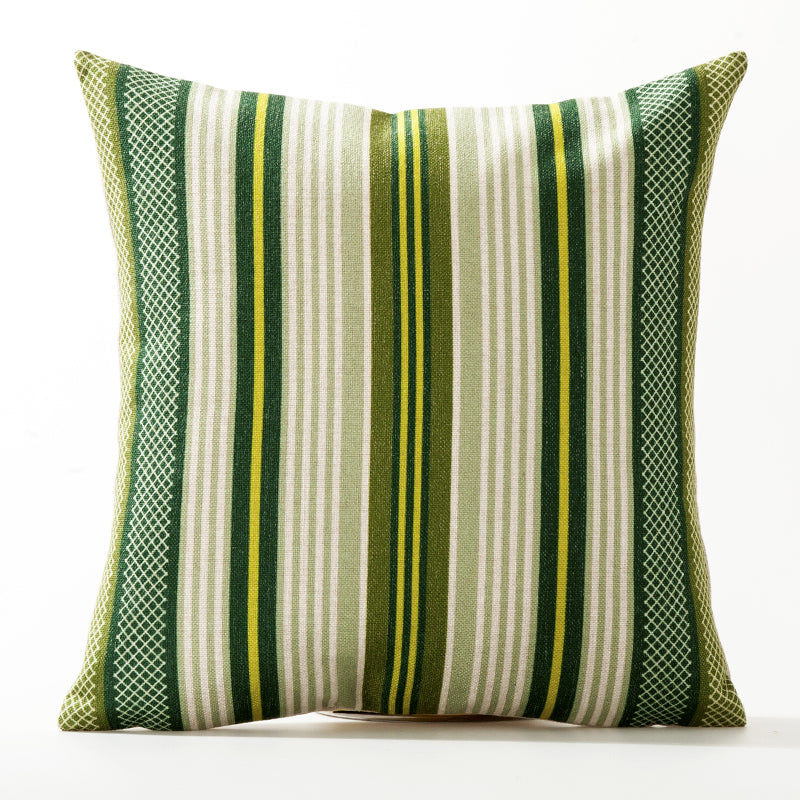 American Style Yellow Bottom Plant Pillowcase 45x45cm Home Decor Cushion Cover