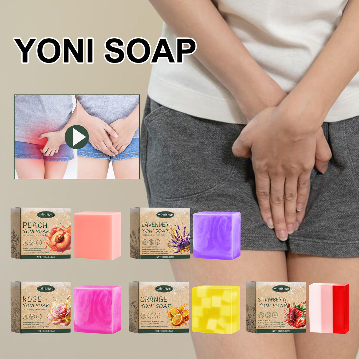 Gentle Deep Cleansing Shower Soap - Universal Formula