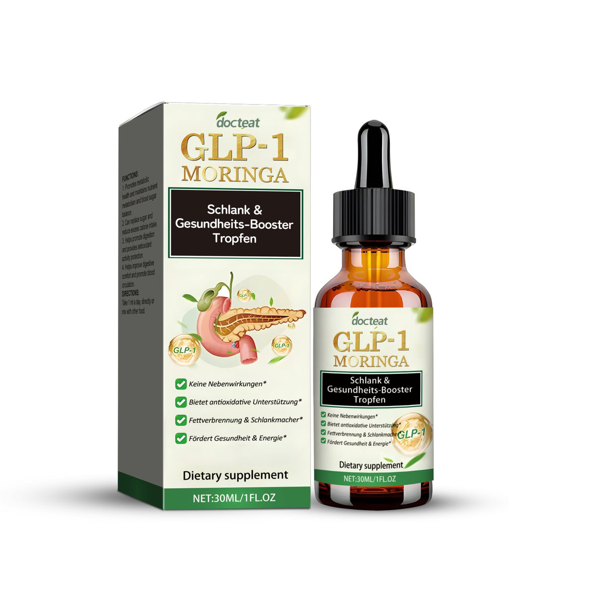 Moringa Leaf Extract Drops - 30ml Health Booster