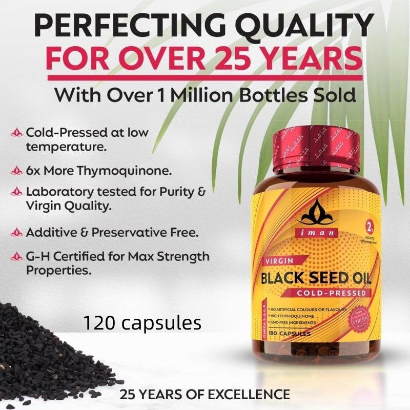 Black Seed Oil Capsules - Multiple Sizes