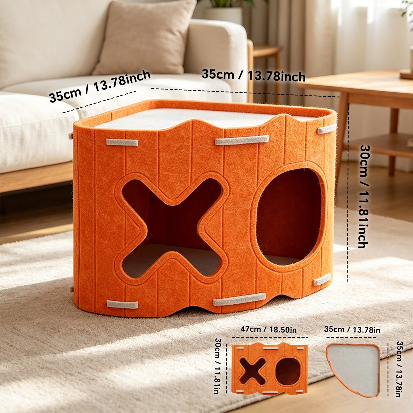 Multi-layer Stackable Cat Bed for Pet Houses & Cages - Self Pickup Only