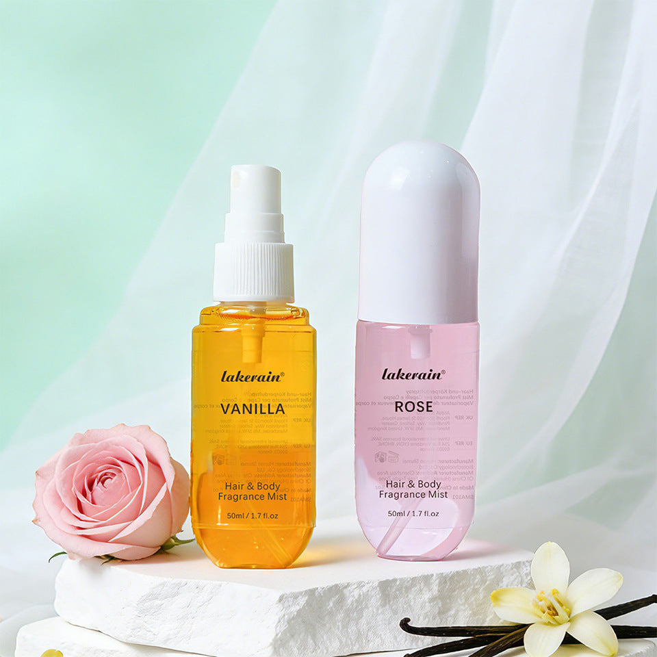 Vanilla Hair & Body Mist Spray 50ml Unisex Fragrance - Fresh Scent