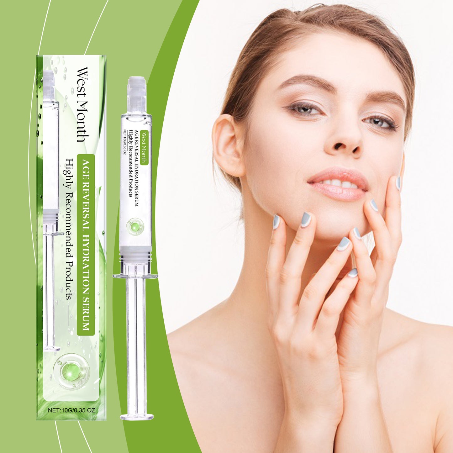 Hydrating Anti-Aging Facial Serum with Glucan and Trehalose