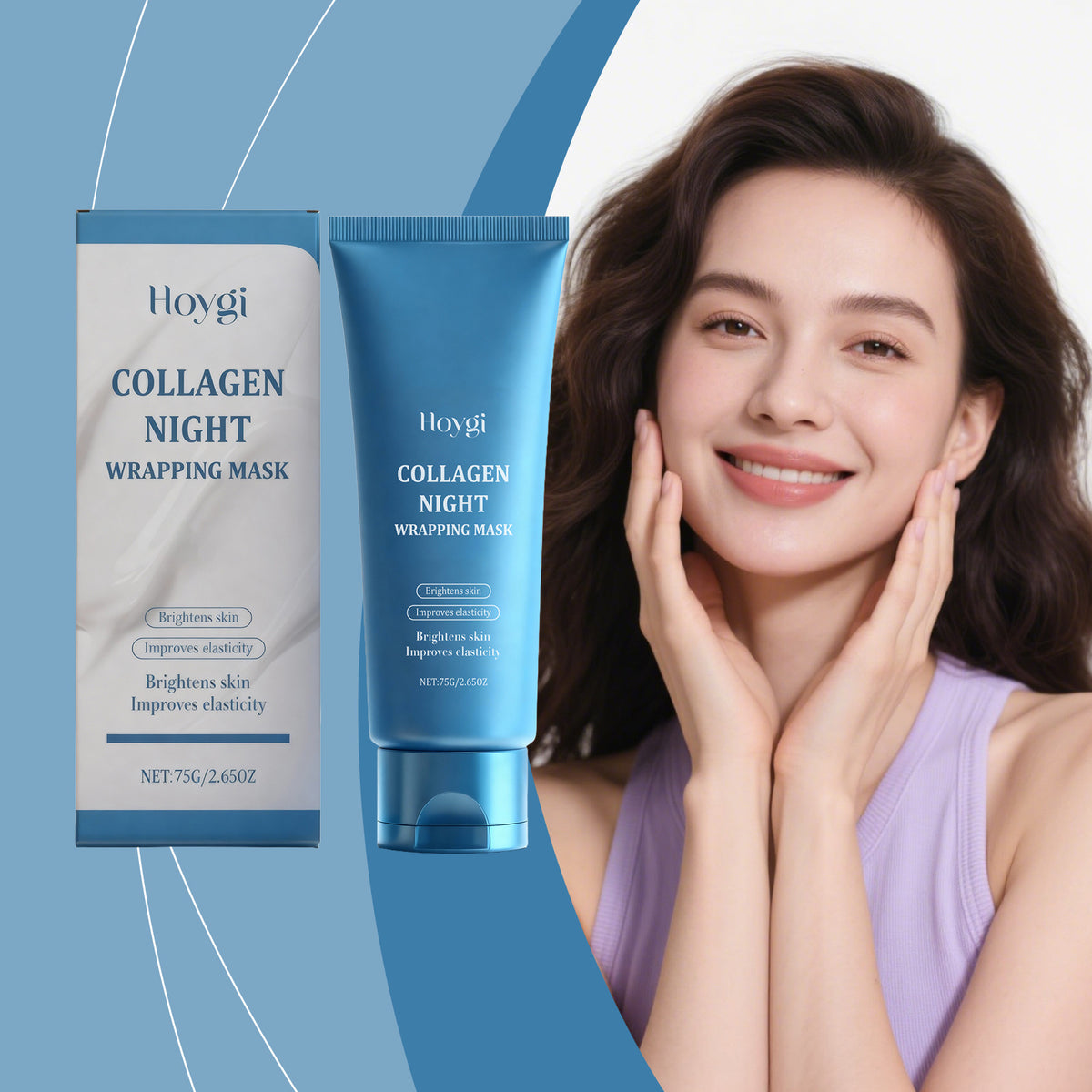 Peel Off Facial Mask - Exfoliating & Hydrating, 75g