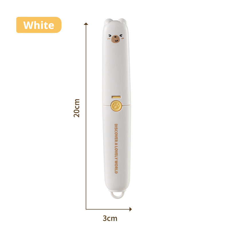 Cartoon Fruit Knife Cream White 1 Pack Kitchen Storage