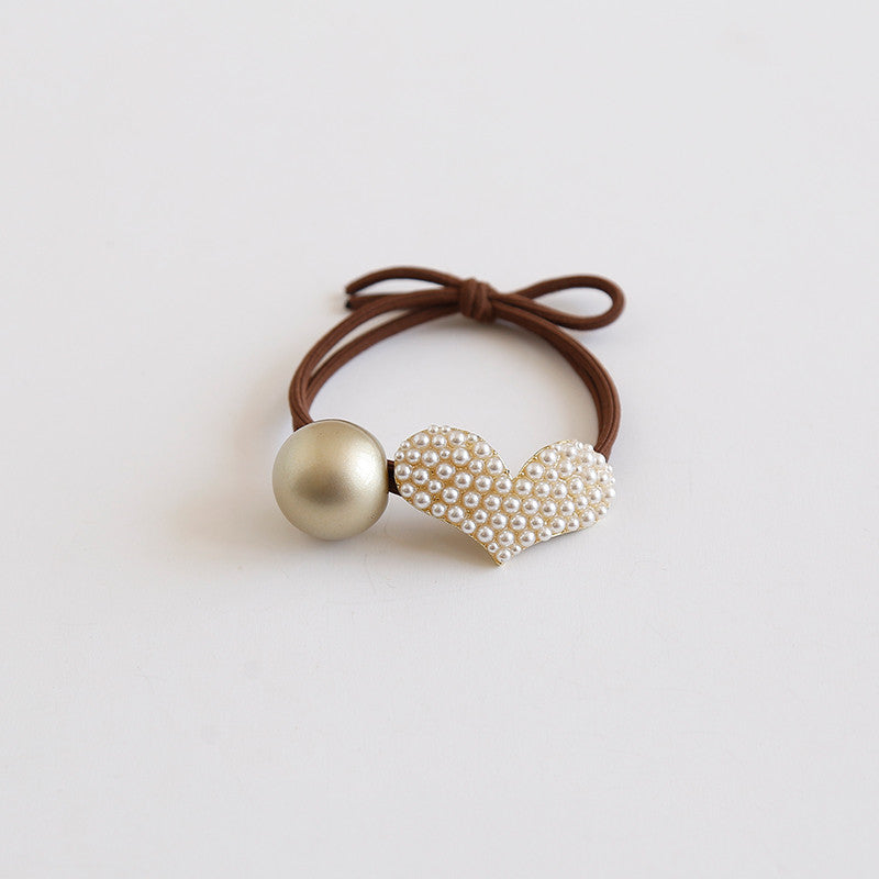 Pearl Beaded Hair Elastic Band - Multiple Styles