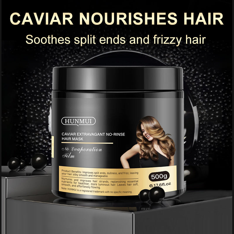 Luxury Moisturizing Hair Mask No-Rinse 500g - Deep Nourishing Treatment