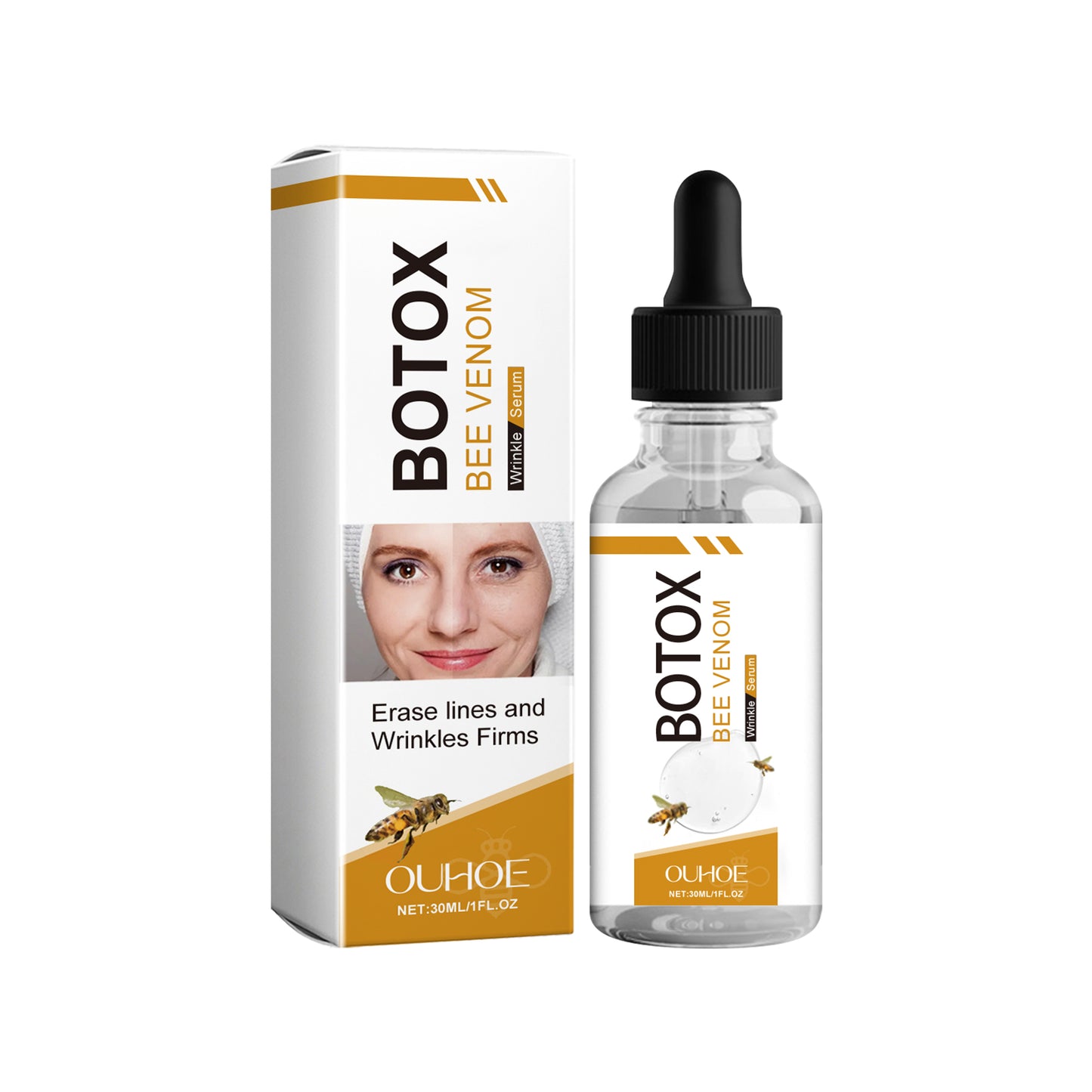 Bee Venom Facial Essence 30ml - Moisturizing Rejuvenation Skin Serum
