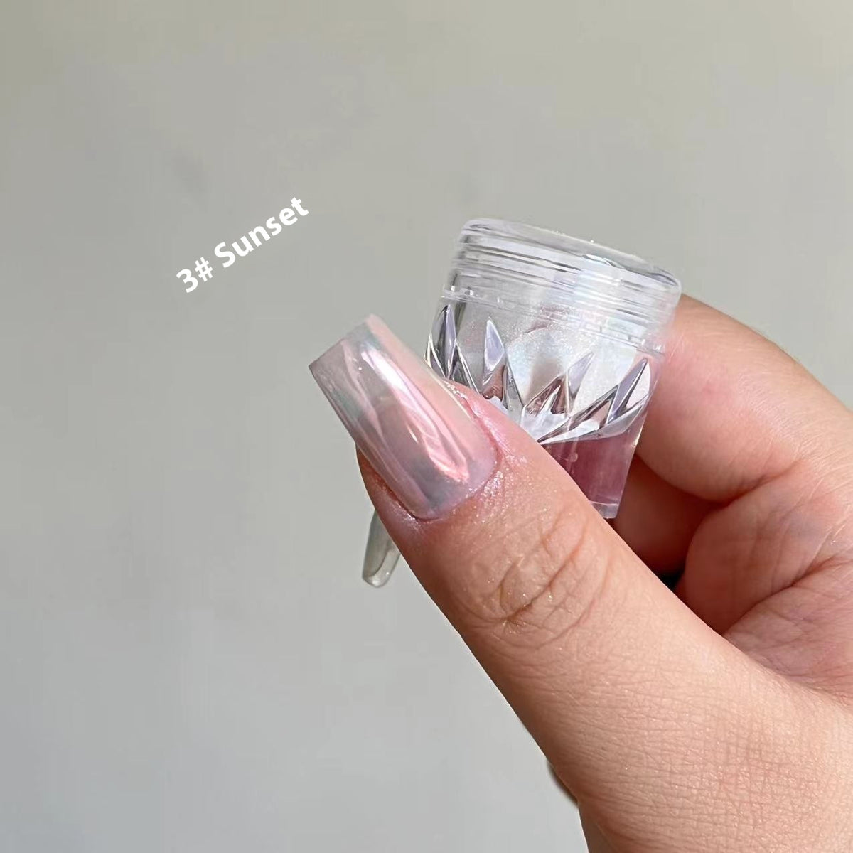 Nail Art Powder Mirror Glitter for Nail Decoration Aurora Effect Beauty Ornament