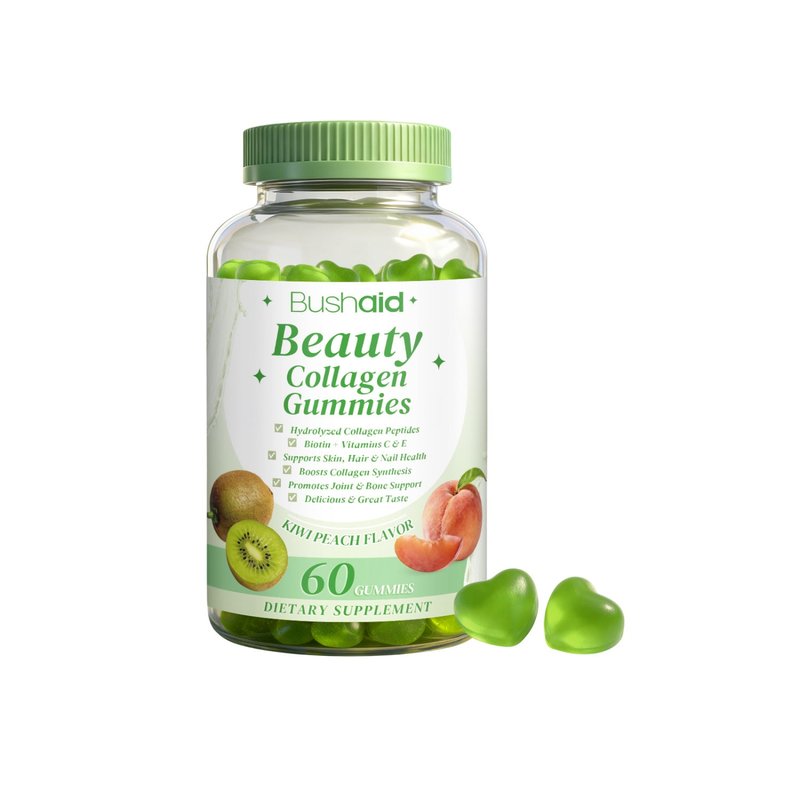 Collagen Peptide Gummies with Vitamin C & E - 60 Count