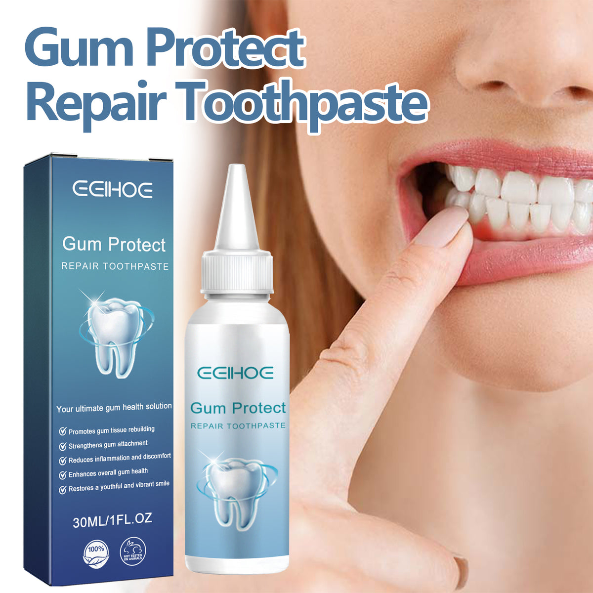 Gum Care Toothpaste with Honeysuckle Extract 30ml