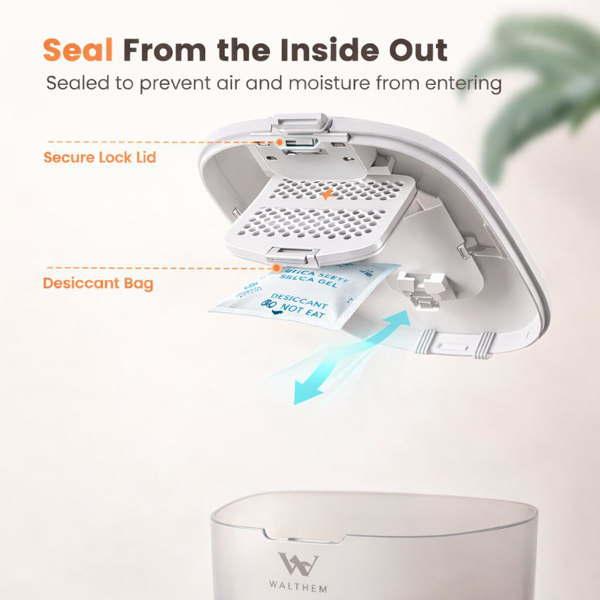 Automatic Pet Feeder 3L Wi-Fi Controlled Food Dispenser for Cats and Dogs
