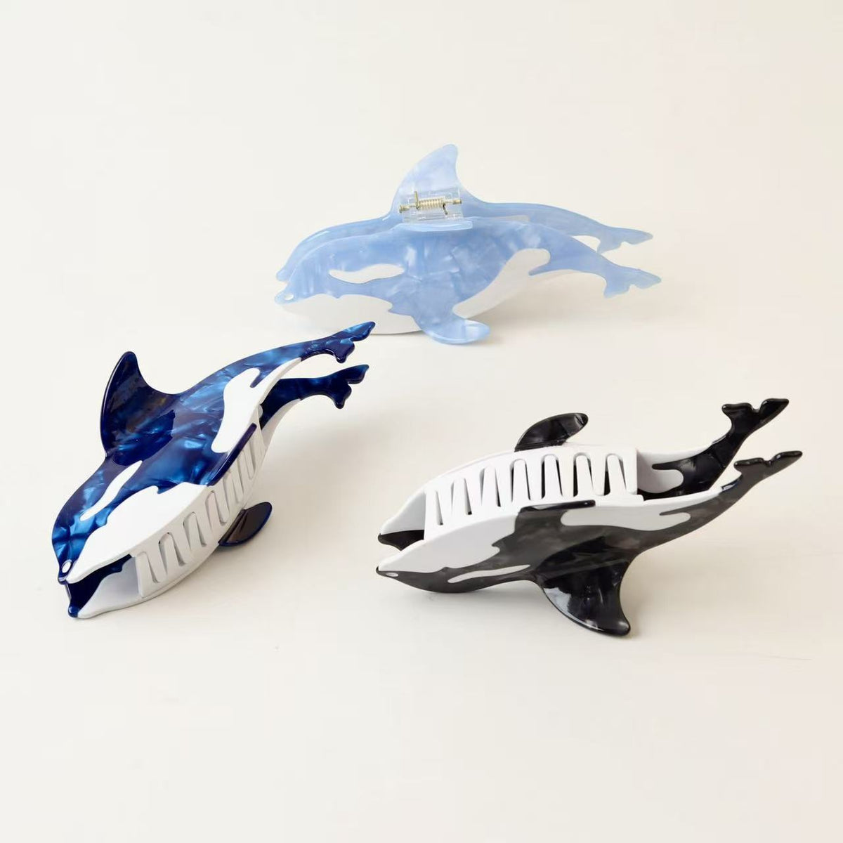 Tiger Shark Hairpin Ponytail Clip for Women