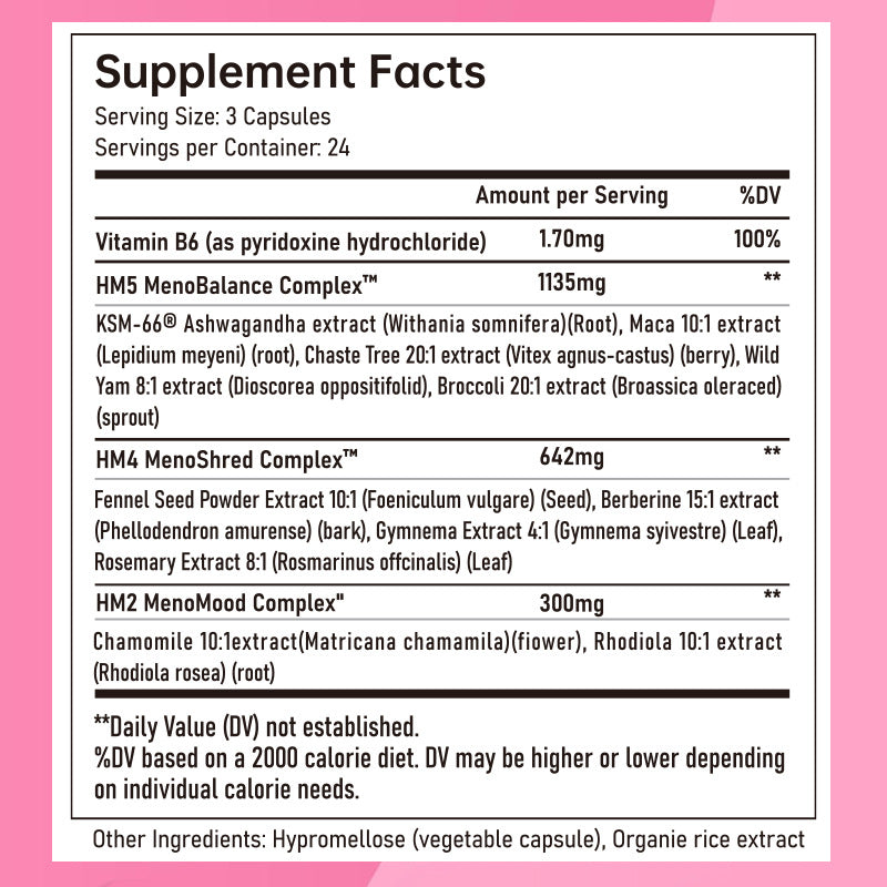 Female Vitamin Natural Hormone Capsules