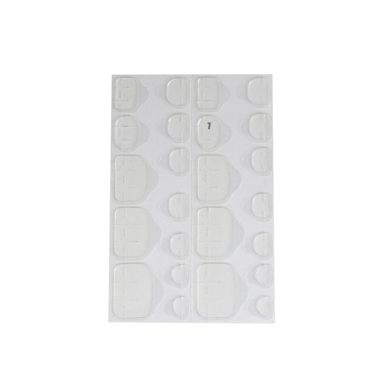 Waterproof Transparent Gel Nail Glue - Ultra-Thin & Super Sticky for Manicure, 1-5PCS Variants