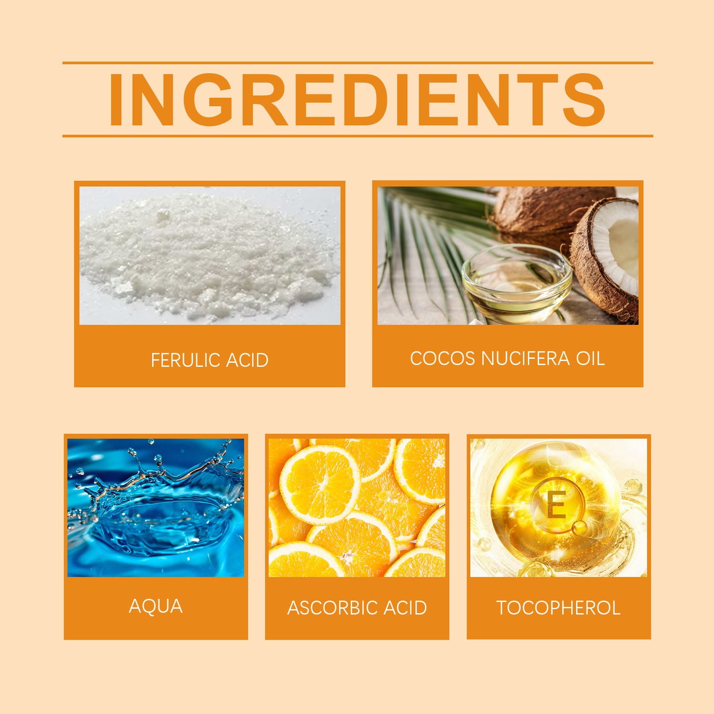 Vitamin C Body Moisturizer with Vitamin E & Coconut Oil - Hydrating Cream