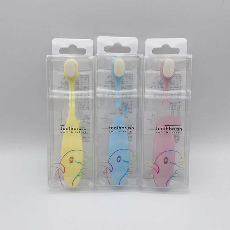Children's Cartoon Soft Hair Toothbrush for Kids - Multiple Colors