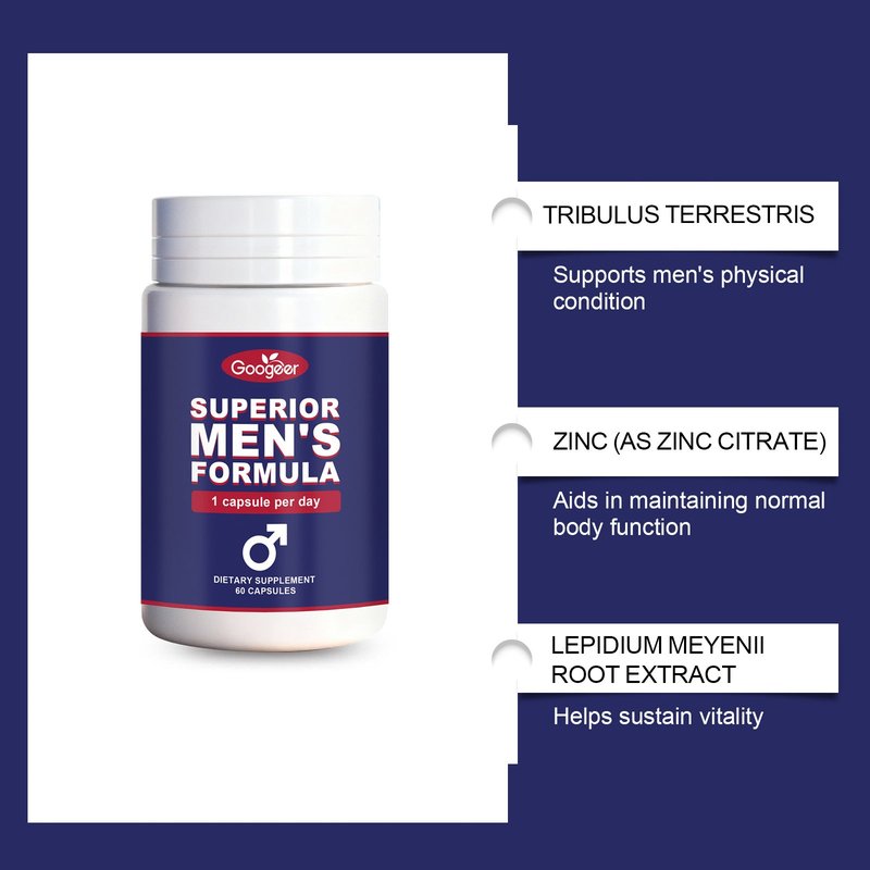 Men's Daily Nutritional Support Capsules - 60 Count