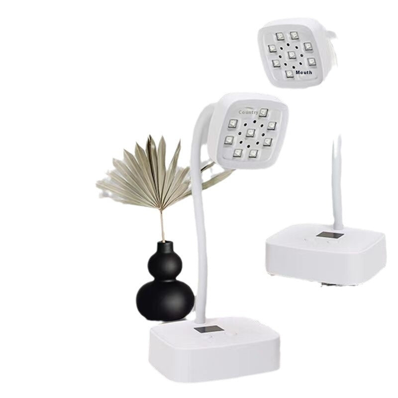 Desktop Nail Dryer Lamp with Quick-Drying Induction and Energy Storage